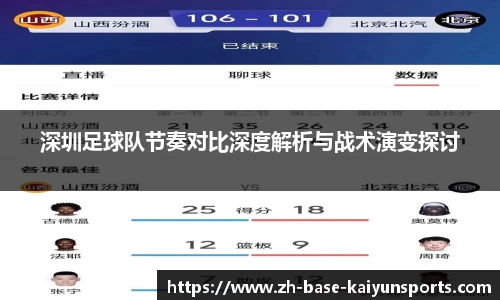 深圳足球队节奏对比深度解析与战术演变探讨